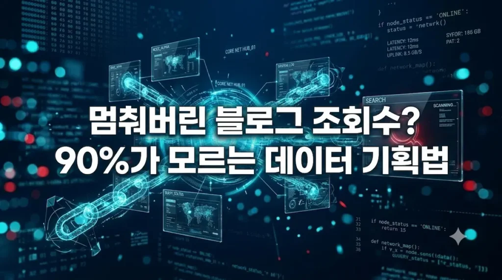 네이버 블로그 조회수 150명 정체기 탈출을 위한 데이터 기획과 수익화 전략 썸네일