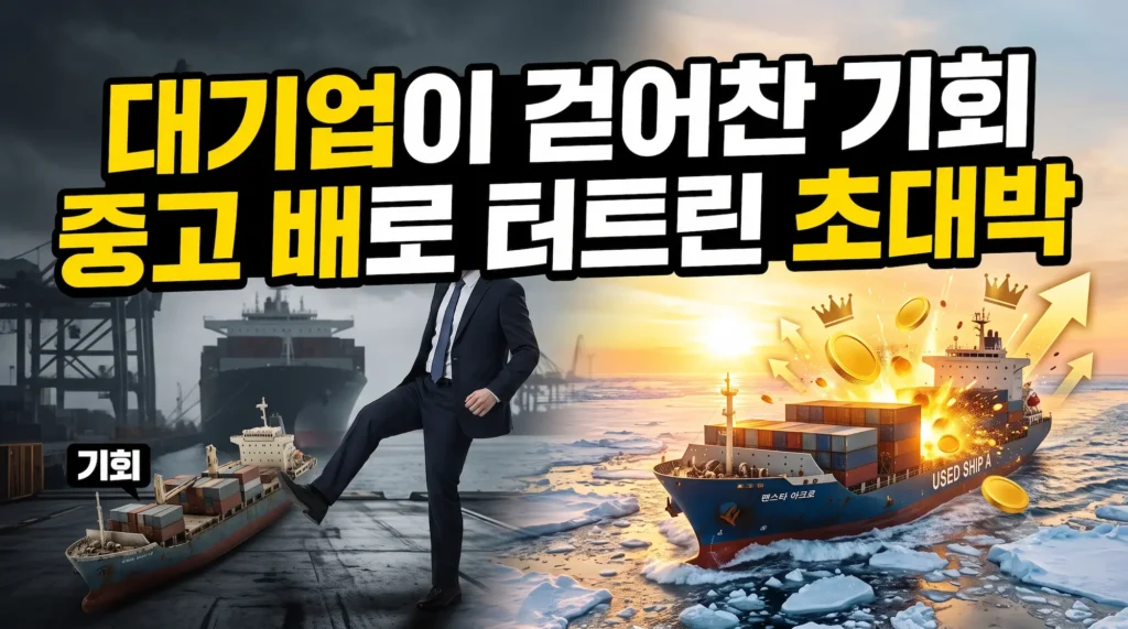 대기업이 걷어찬 북극항로 기회를 중고 배로 잡아 초대박을 터트린 팬스타 아크로호와 북극항로 수혜주 분석